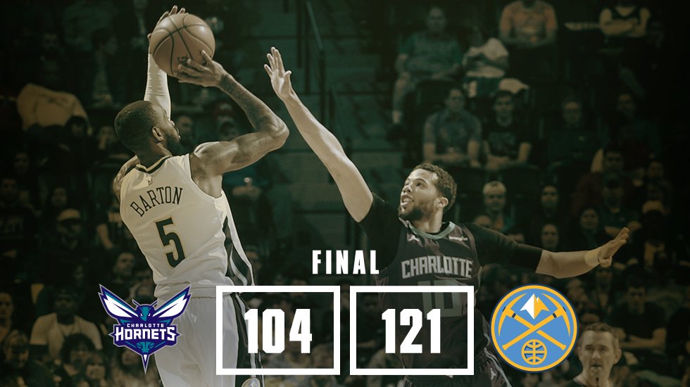 掘金客场擒下黄蜂,终结连败 掘金客场擒下黄蜂,终结连败